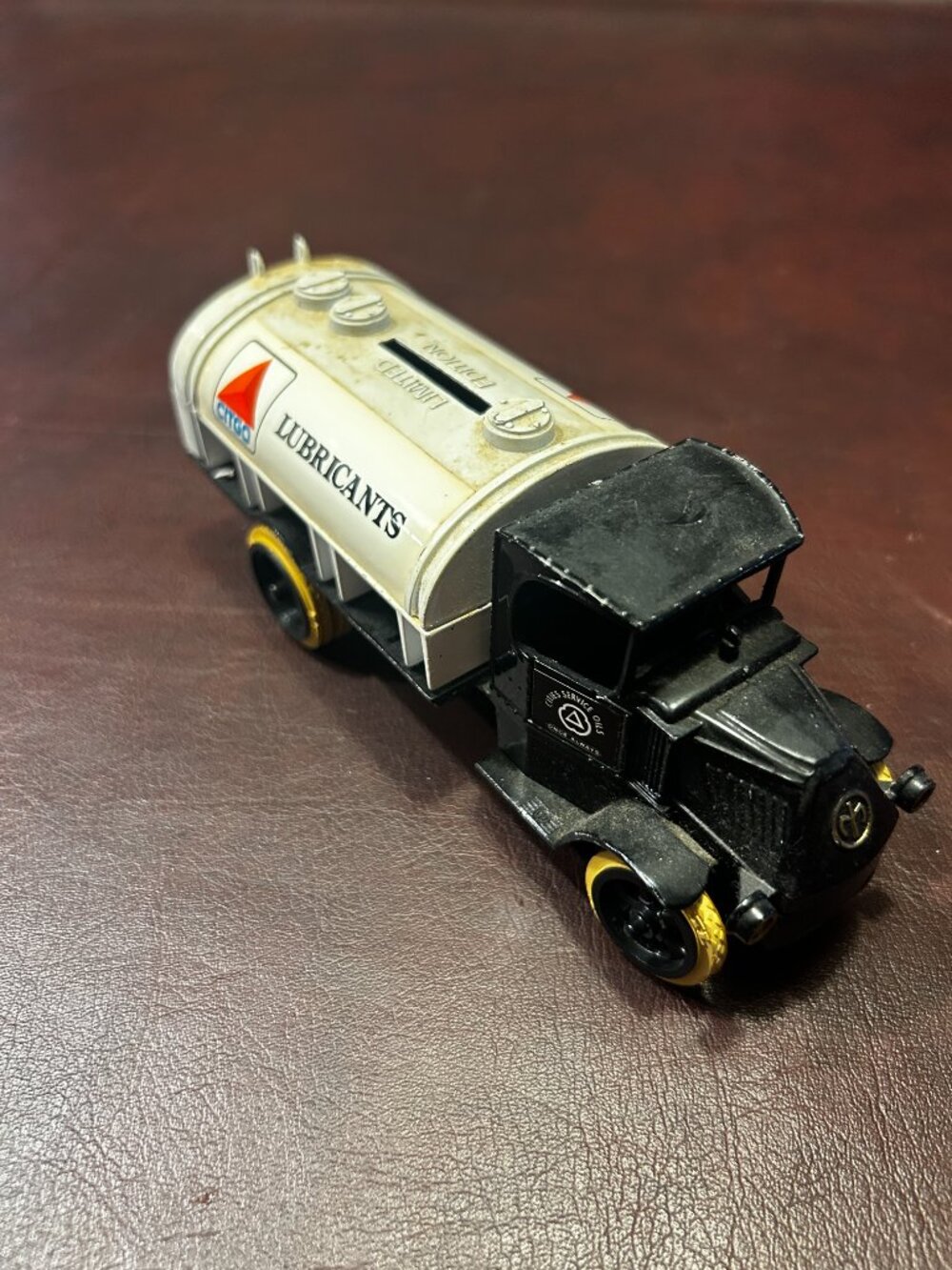 CITCO Lubricants metal coin bank truck - vintage Limited Edition